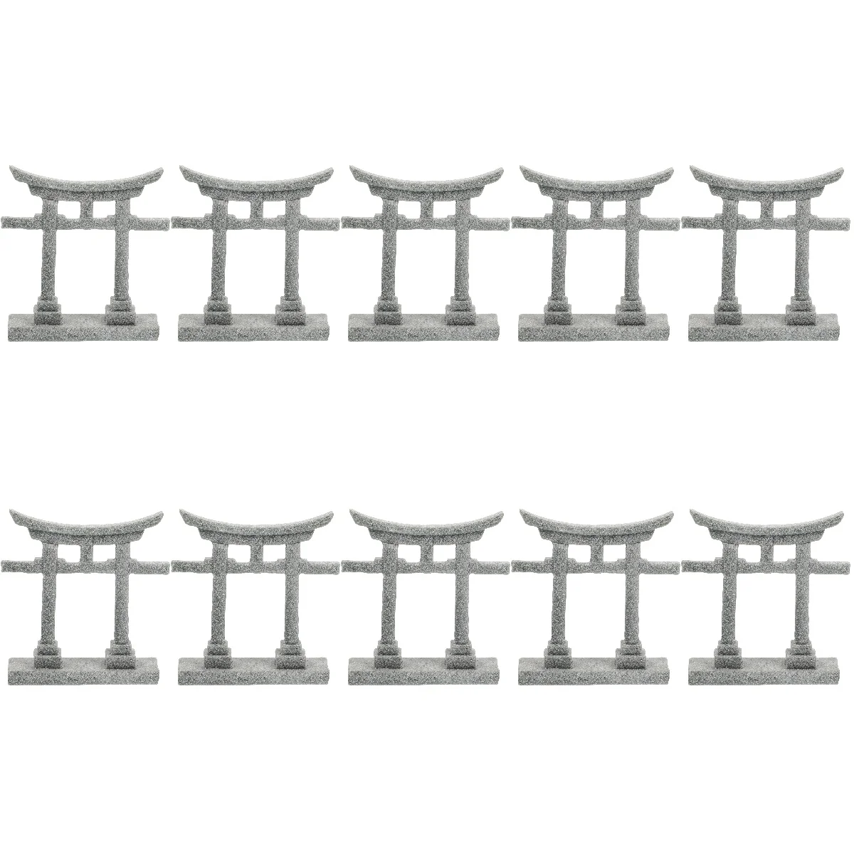 

Set of 10 Garden Micro Landscape Aquarium Decoration Fish Tank Accessories Simulation Ornament Fairy