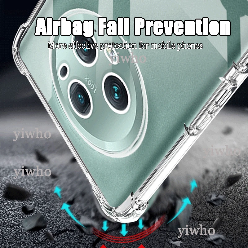 Silicone Soft Clear Phone Case - Transparent Protective Cover