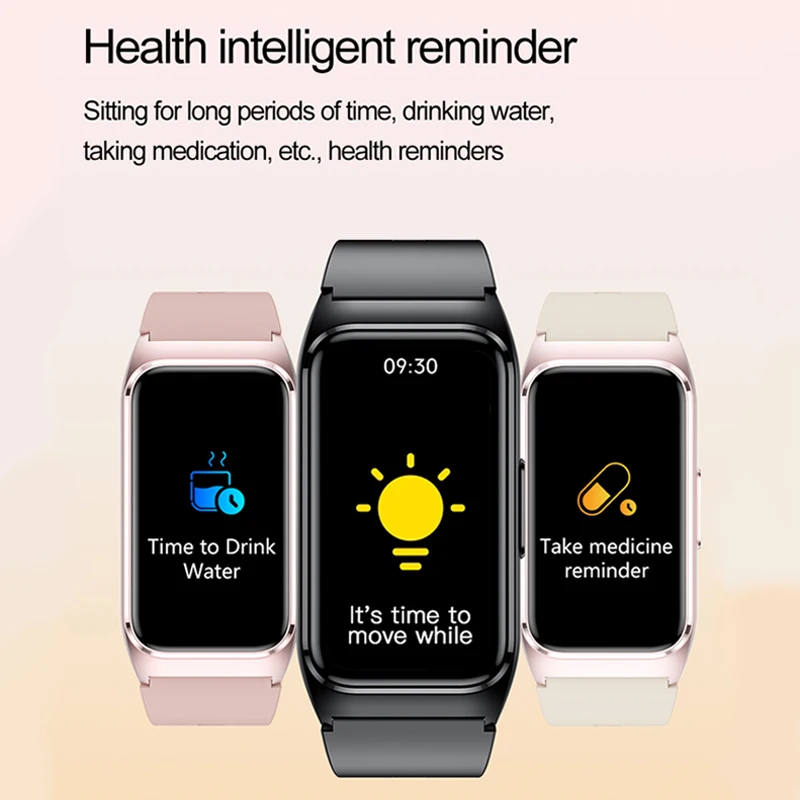 New ECG+PPG Smart Watch Men Blood Pressure Uric Acid Blood Fat Call Reminder Health Smartwatch Women Waterproof For Android IOS 5