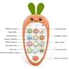 Baby Phone Toy Music Sound Telephone Sleeping Toys With Teether Simulation Phone Kids Infant Early Educational Toy Kids Gifts 5