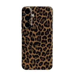 INS Leopard Print Shockproof Phone Case - Hard PC Cover - Galaxy A21s (JSS233)