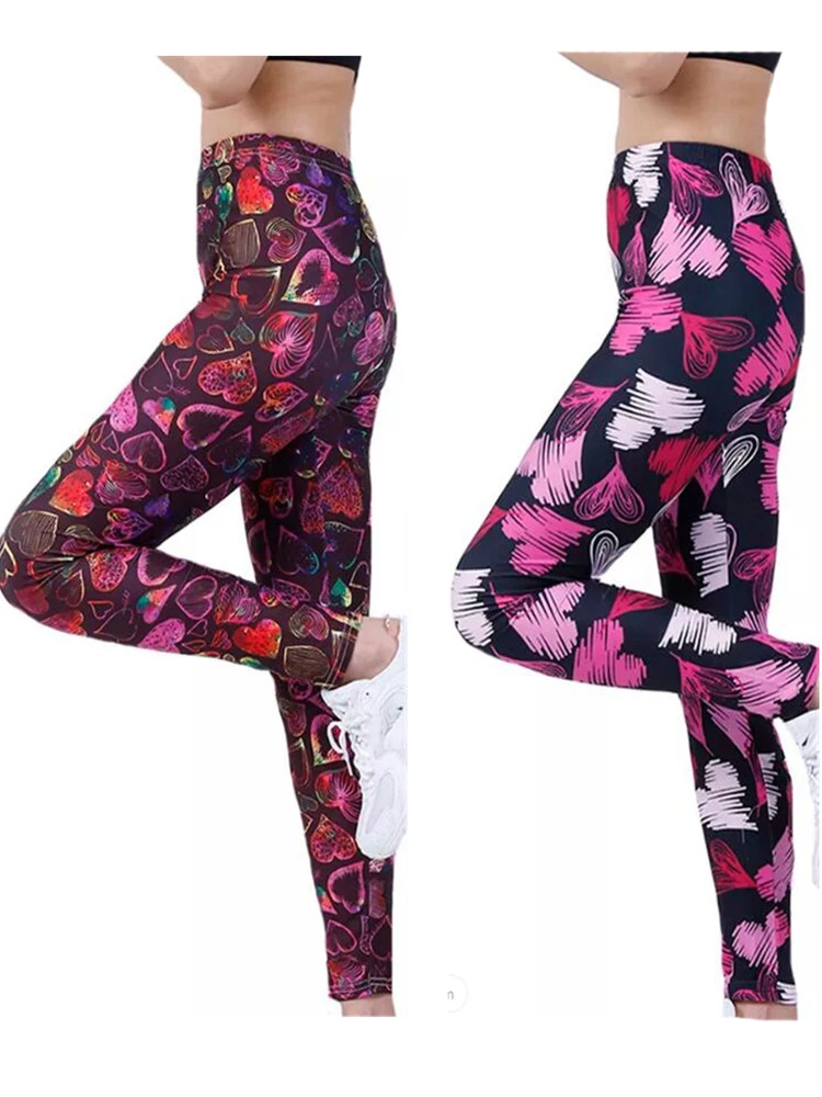 Cuhakci Fashion Women Leggings Beautiful Leaf Floral Printing High Waist  Jeggings Stretch Pant Sexy Hot Sale Clothing Mujer - Leggings - AliExpress