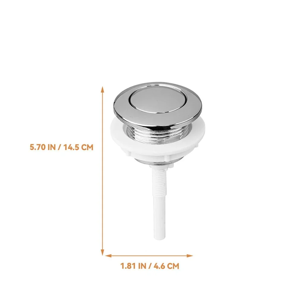 38mm Toilet Push Button Single Toilet Flush Buttons Water Tank Accessory Switch Water Press Flush Button