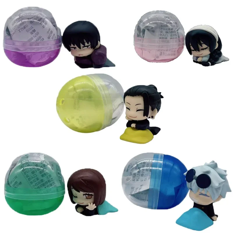 

STASTO Genuine Gashapon Jujutsu Kaisen Satoru Gojo Geto Suguru Kawaii Cute Anime Action Figures Toys for Boys Girls Kids Gifts