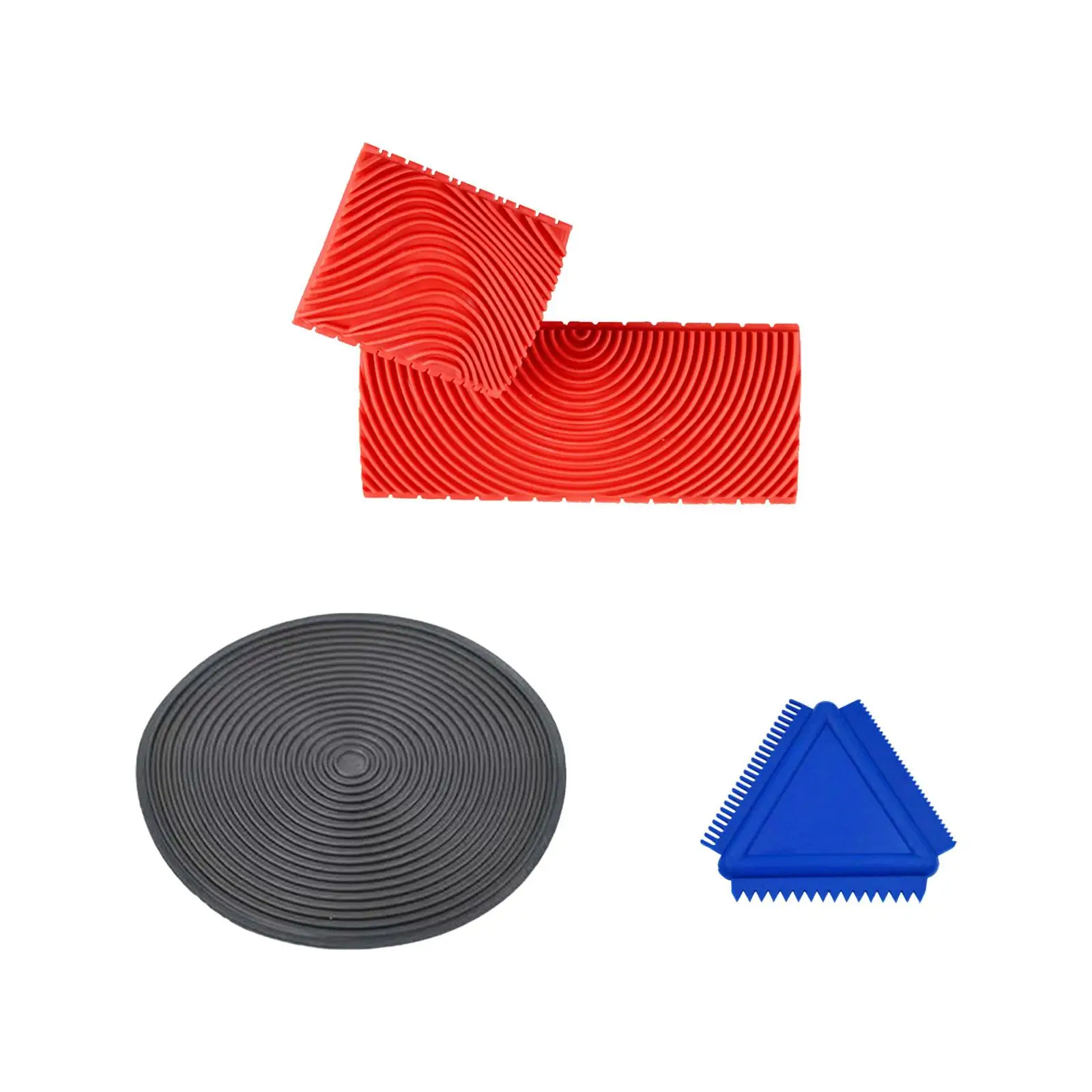 Strumento Per Venature Del Legno Struttura In Legno Imitazione Morbida Strumento Per Graining In Legno Di Gomma Riutilizzabile Per Armadio Per Ponti D