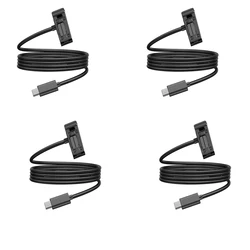 TELESIN Magnetic Waterproof Charging Side Cover Kit with Easy - Remove Type - C Port - 4 pcs