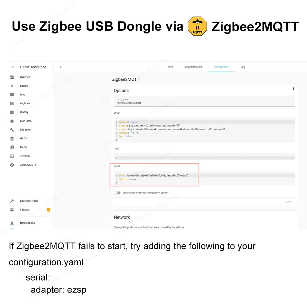 Smart Gateway Zigbee 3.0 USB Dongle Based on Silicon Labs EFR32MG21 Universal Zigbee Gateway Adapter