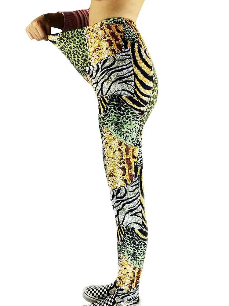 Рисунок 3 - Женские леопардовые леггинсы с