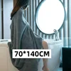 Large Coral Velvet Bath Towels, Soft Face Towel, Absorbent Shower Robe for Home, Spa and Beath, 140x70cm 3