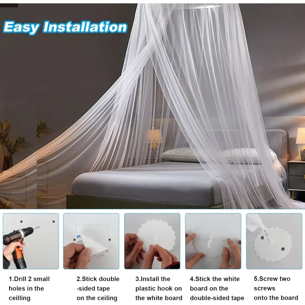 Description Picture 6 of itemMosquito Net,Iarge Dome Hanging,Fly Proof And Insecticide Treated Mosquito Net, 0.6x2.5x10.5M, Suitable For Camping And Home Use