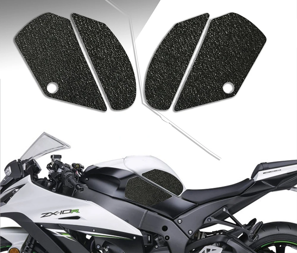 Adesivi 3D Sticker Decal Emblem Protector Tank Pad Tank Grip Per Kawasaki 11-16 Ninja Zx-10R 11-18 Ninja Zx-10R Abs