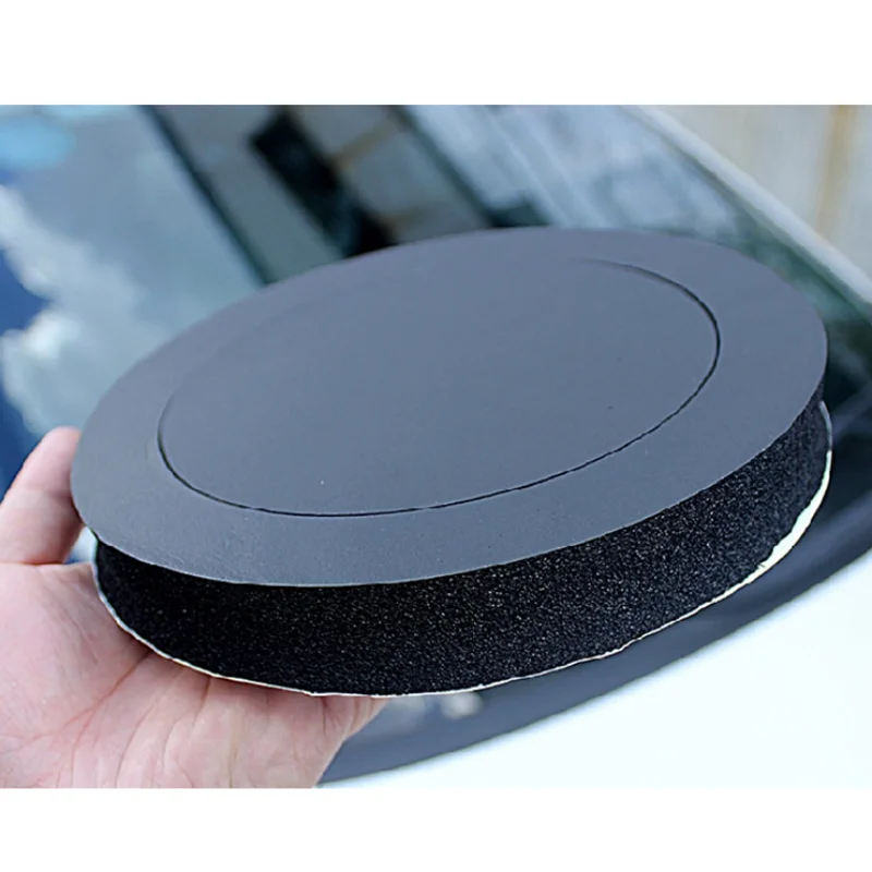 

4pcs 6.5 inch Car Speaker Ring Bass Door Trim Sound Insulation Cotton Audio Speakers Sound Self Adhesive Insulation Ring