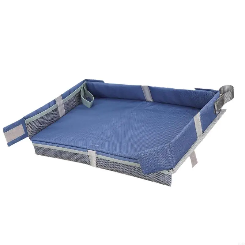 103D Adjustable Kids Travel Play Tray Polyester airplanes Activity Desk Simple to Use