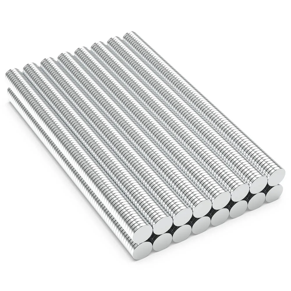 8x1,5mm N35 Super Starker Neodym-Magnet Runder NdfeB Leistungsstarker Permanentmagnet imanes Kühlschrankmagnete 8*1,5 – Detail 2