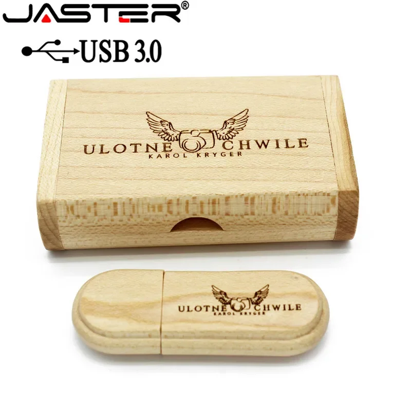 Jaster Usb 3.0 de Alta Velocidade de Madeira Usb Flash Drive de Bordo de Madeira Mais Caixa Pendrive 4gb 16gb 32gb 64gb Memory Stick Presentes Logotipo Personalizado Livre - Imagem 5