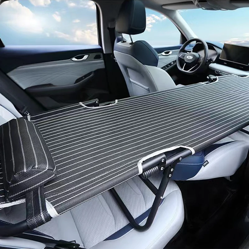 Car Bed Car Modified Bed Co-pilot Sleeping Camping Portable Folding Rear Seat Travel Accessories Universal