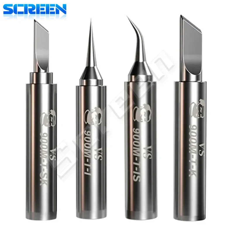 Lead free 936 900M welding tips universal oxygen-free copper durable searing iron tips solder head 936 937 soldering stations
