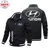 WRC Rally Modern Racing Car Logo Jacket Loose Long Sleeve Men's Top Stand-Up Neck Cardigan Jacket Group Clothing 1
