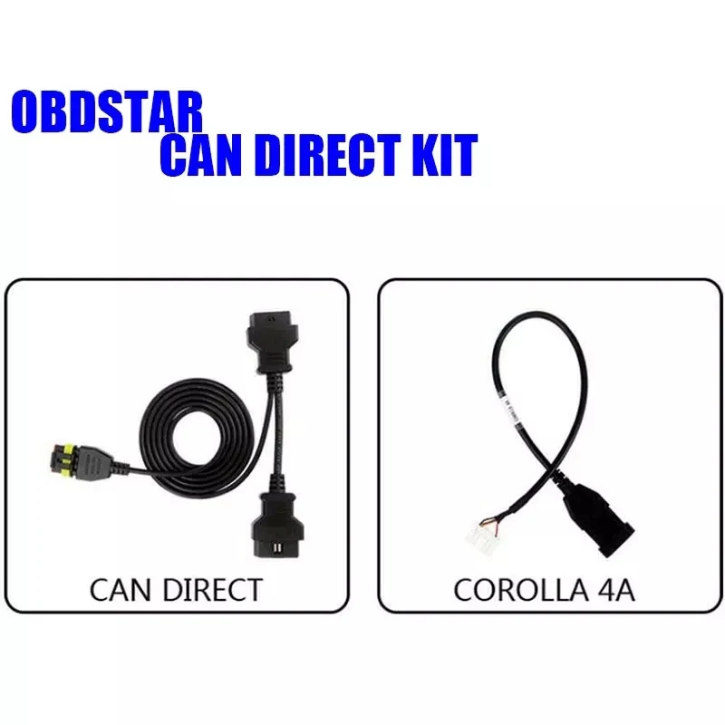 OBDSTAR CAN DIRECT KIT COROLLA 4A No Disassembly Cable for Read Data
