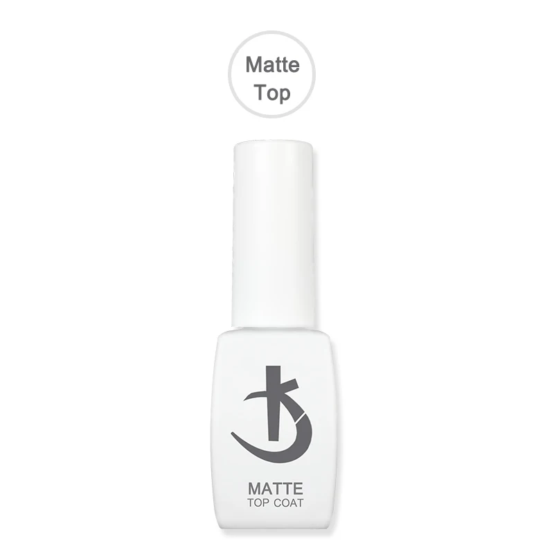 KODI JYJ Gel Polish Base and Top Coat Set with Matte Finish