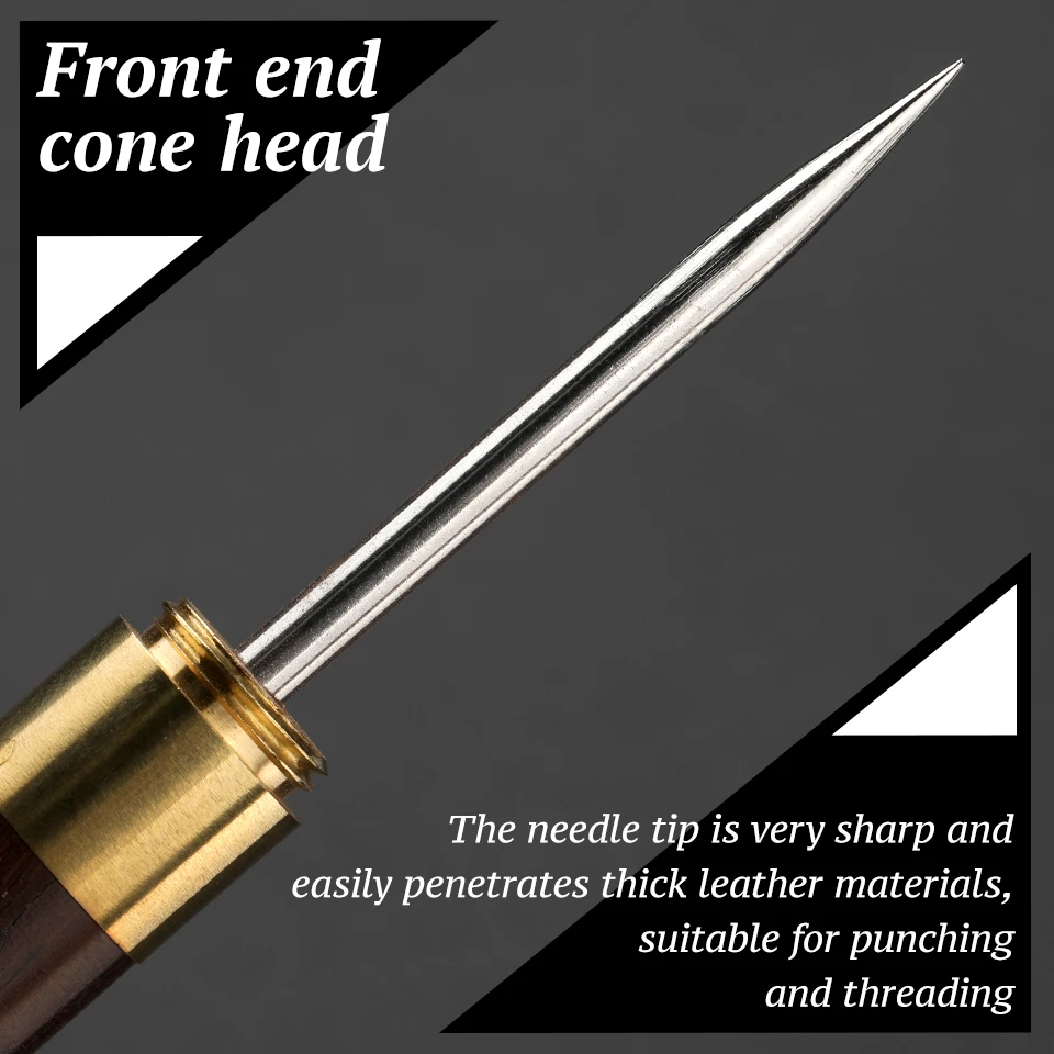 Leather Sewing Awl Stitching Tool Hole Puncher For Handmade Tent Shoes Repairing MIUSIE
