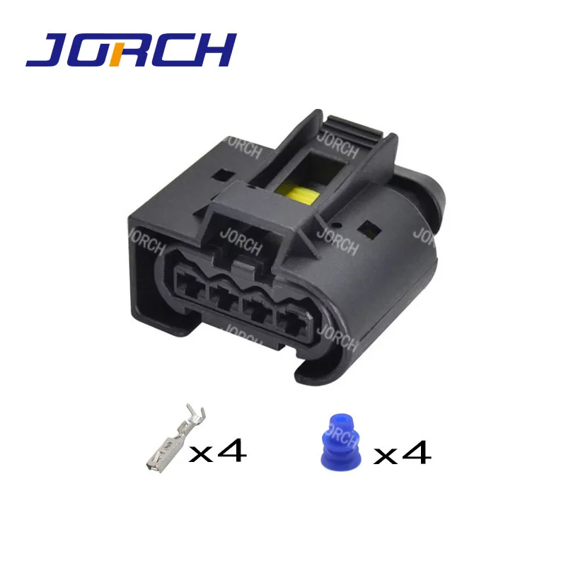 5 sets 4 pin way Kostal waterproof female housing plug wire harness