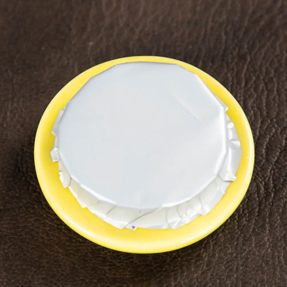 Light Weight Small Glaze Ceramic Jars Mini Portable Nail Cup with Lid Moisture-proof Waterproof Medicine Cans Women