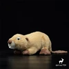 Beaver High Fidelity Anime Cute Otter Plushie Lutra Plush Toys Lifelike Animals Simulation Stuffed Doll Kawai Toy Gifts For Kids 1