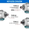 18V 350N.m Brushless Drill Cordless Electric Impact Wrench Rechargeable 1/4 Square Drive Wrench Power Tool For Makita Battery 5