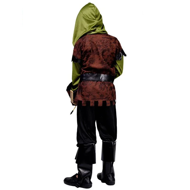 Kids Cosplay Costume Halloween Boys Archer Robin Hood