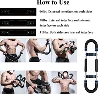 Shaker Twister Arm Trainer Workout Equipment Adjustable Chest Expander Exerciser Arm Exercise Equipment Chest Shoulders Trainer 3
