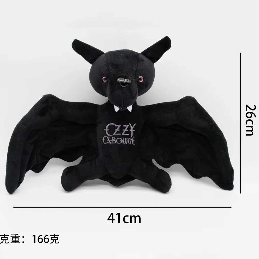 【貴重】OZZY オジー・オズボーン PLUSH BAT ぬいぐるみ New Release! Ozzy Osbourne Plush Doll Bat Plush Toy 9.8 In
