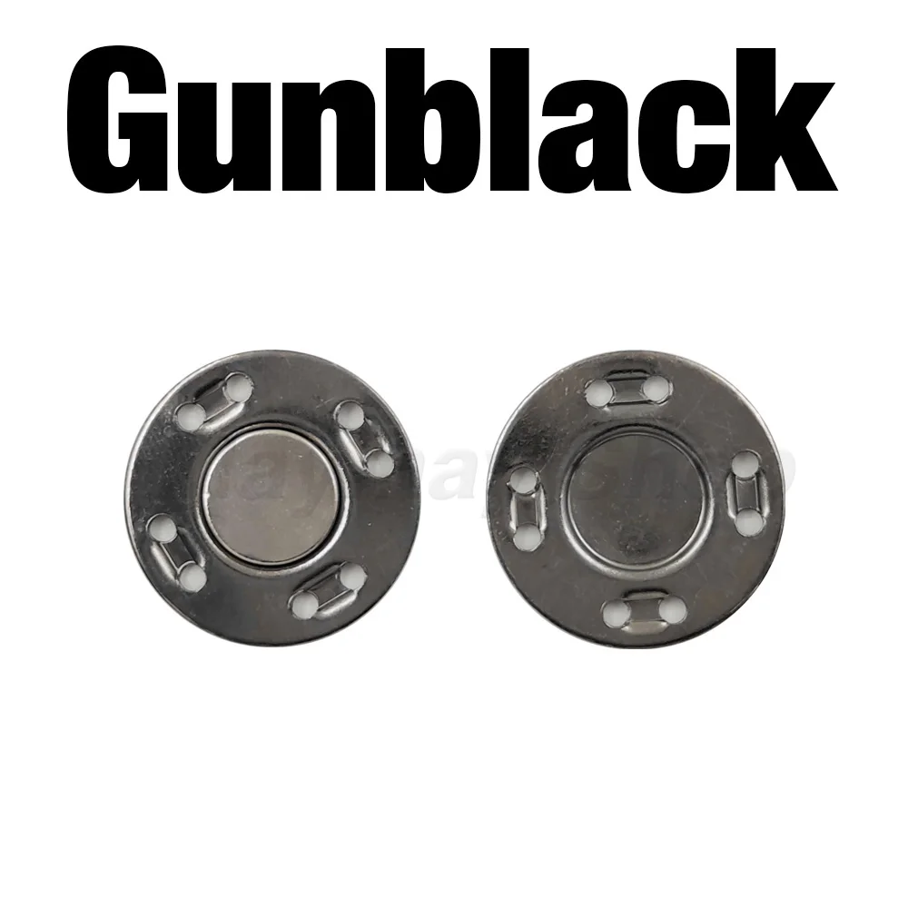Magnetic Button Set: 5 Pairs for Clothing and Craft Decoration