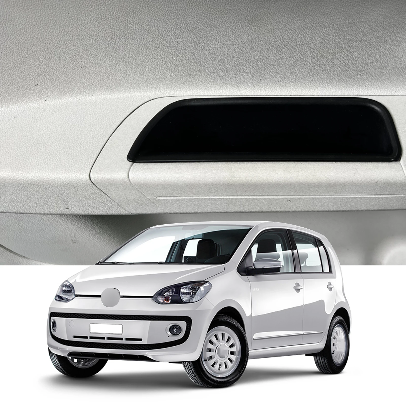 GAFAT V W UP GTI/Seat MII/Skod-a Citigo 2013-2023 Contenitore Portaoggetti per Console Centrale, Organizer inferiore alla Console Centrale