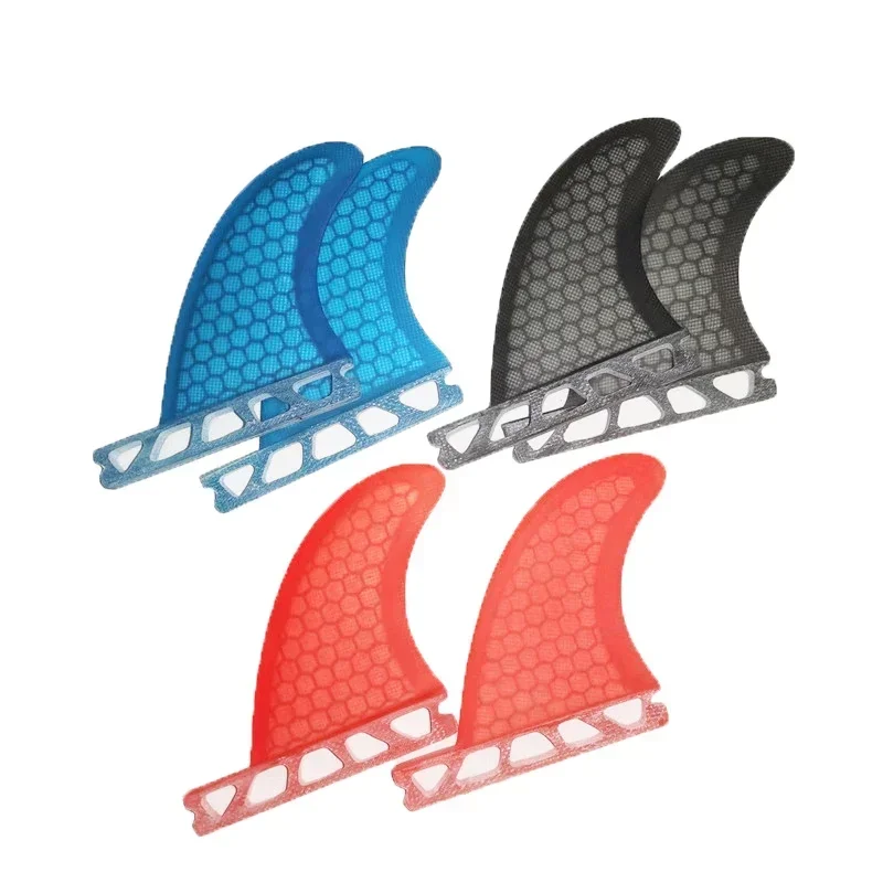 FUT Plug GL Small Side Fin Two Pieces Suitable For 3/4 Box Wake Surfboard Tail Fin Fiberglass Material wakeboard