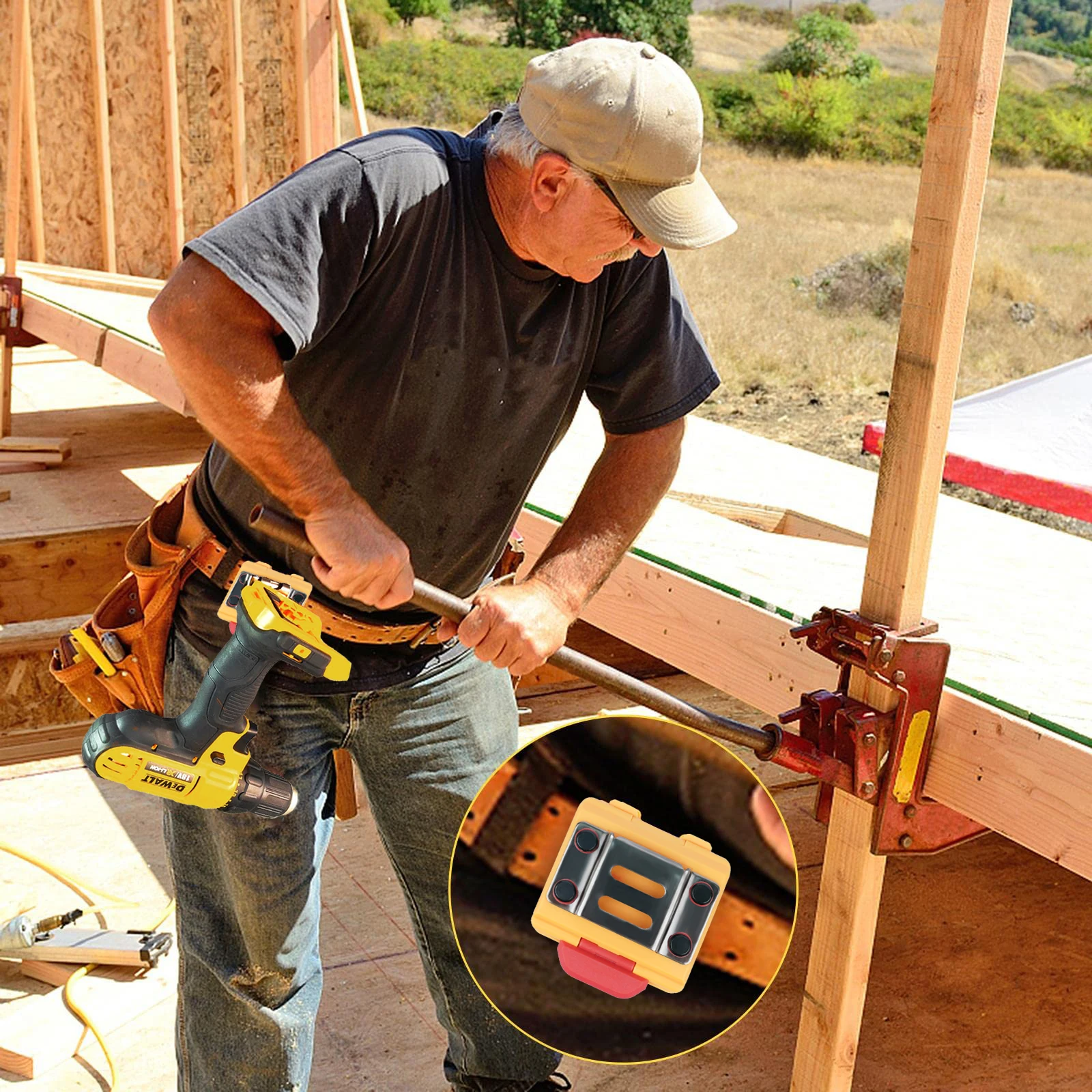 Cintura Porta Attrezzi Pelle Cintura Porta Attrezzi In Vera Pelle