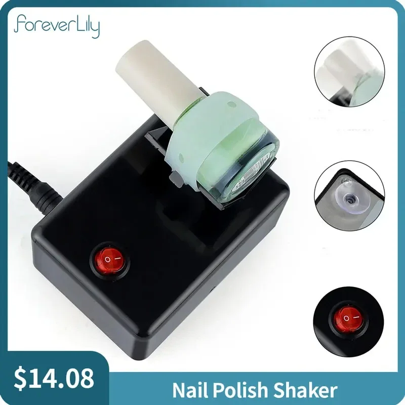 Electric Nail Polish Shaker 3200RPM High Frequency Shaking For Nail Polish Tattoo Ink Pigment Liquid Shaking Nail Art Equipment