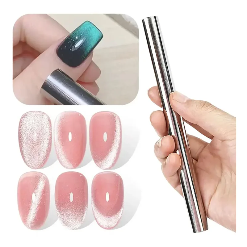 1PC double-head magnetic nail pen tool for cat eye gel polish