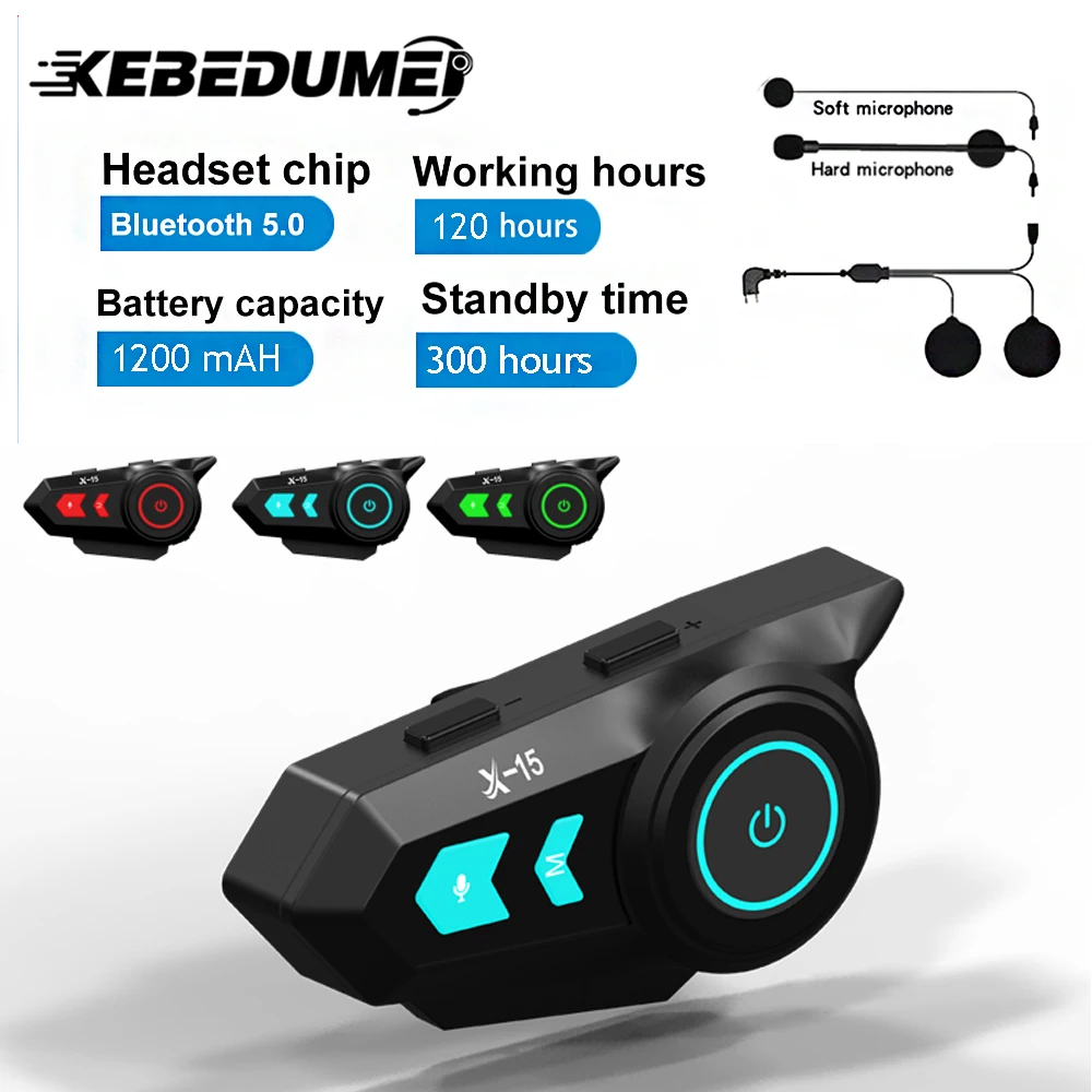 Capacete impermeável sem fio da motocicleta, Handsfree Music Speaker