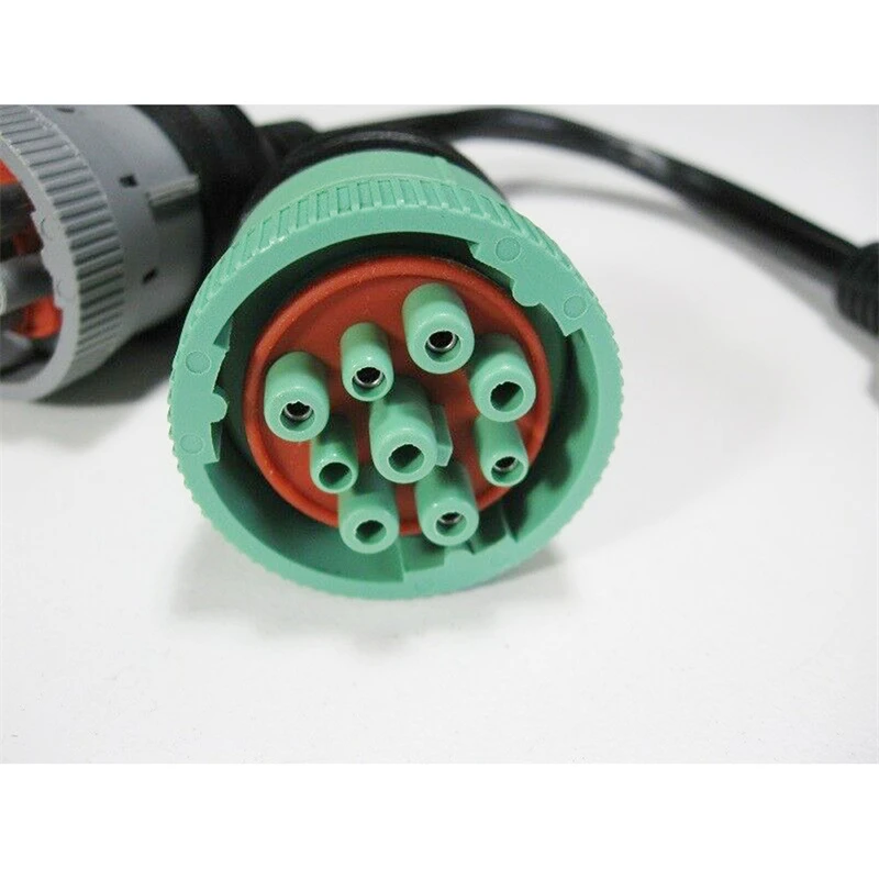 6 Pin J1708 or 9 pin J1939 to 16 pin OBD2 OBDII Adapter Cable