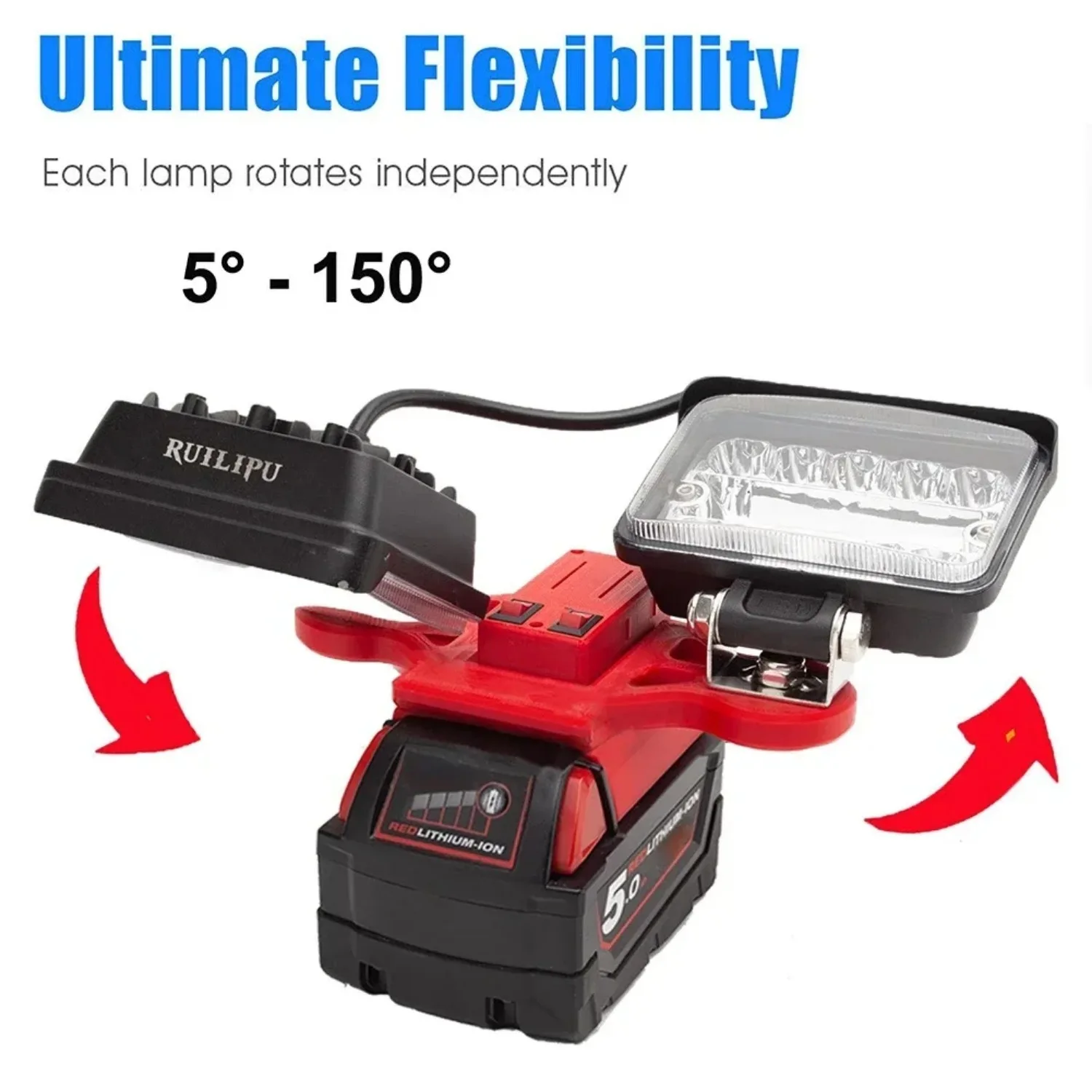 Milwaukee LED Flashlights & Work Lights 5600LM LED Work Light For