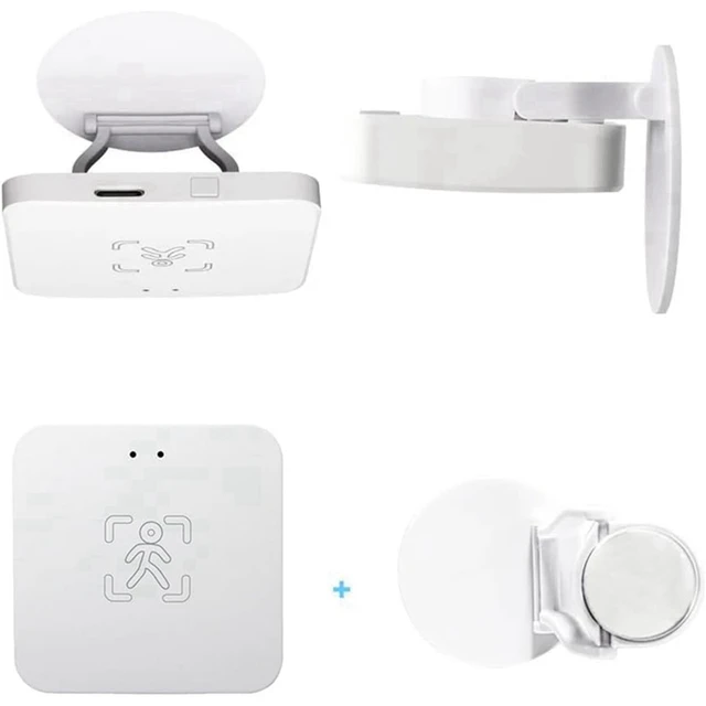 Tuya Zigbee Human Presence Detector With Holder Smart Human Body PIR Sensor Radar Microwave Motion Sensor+Zigbee Hub 6