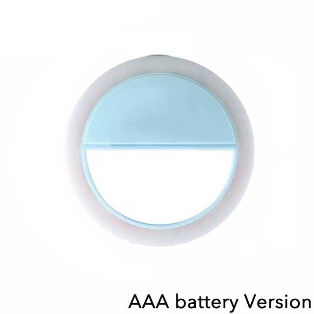 Enhanced LED Selfie Ring Light with Phone Lens and Fill Light Functionality