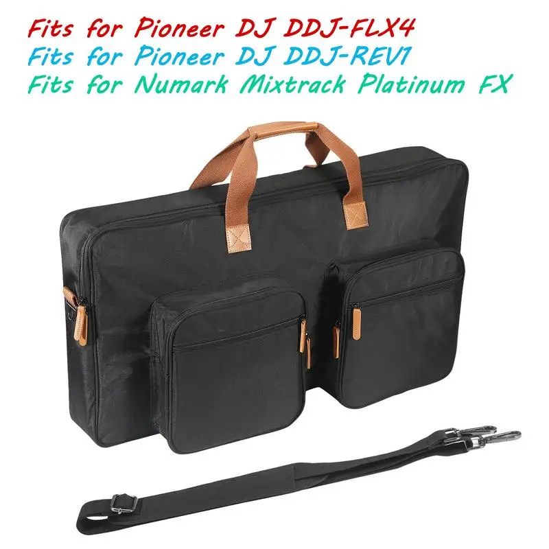 Borsa Da Viaggio Cdj, Per Pioneer Dj Ddj-Flx4 Ddj-Rev1 Custodia, Per Borsa A Tracolla Per Controller Dj Numark Mixtrack Platinum Fx