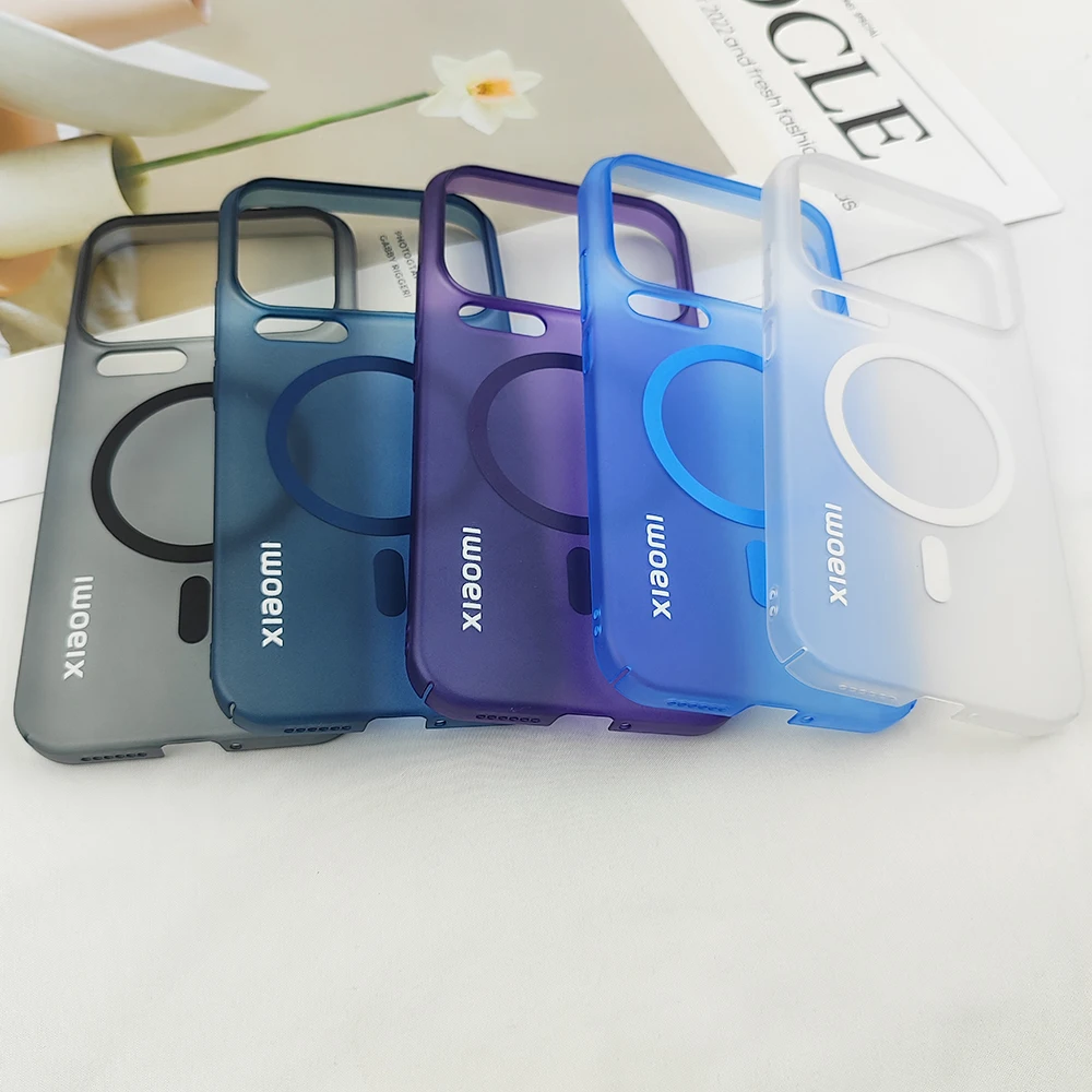 Slim Ice Mist Translucent Protective Cover with MagSafe Compatibility