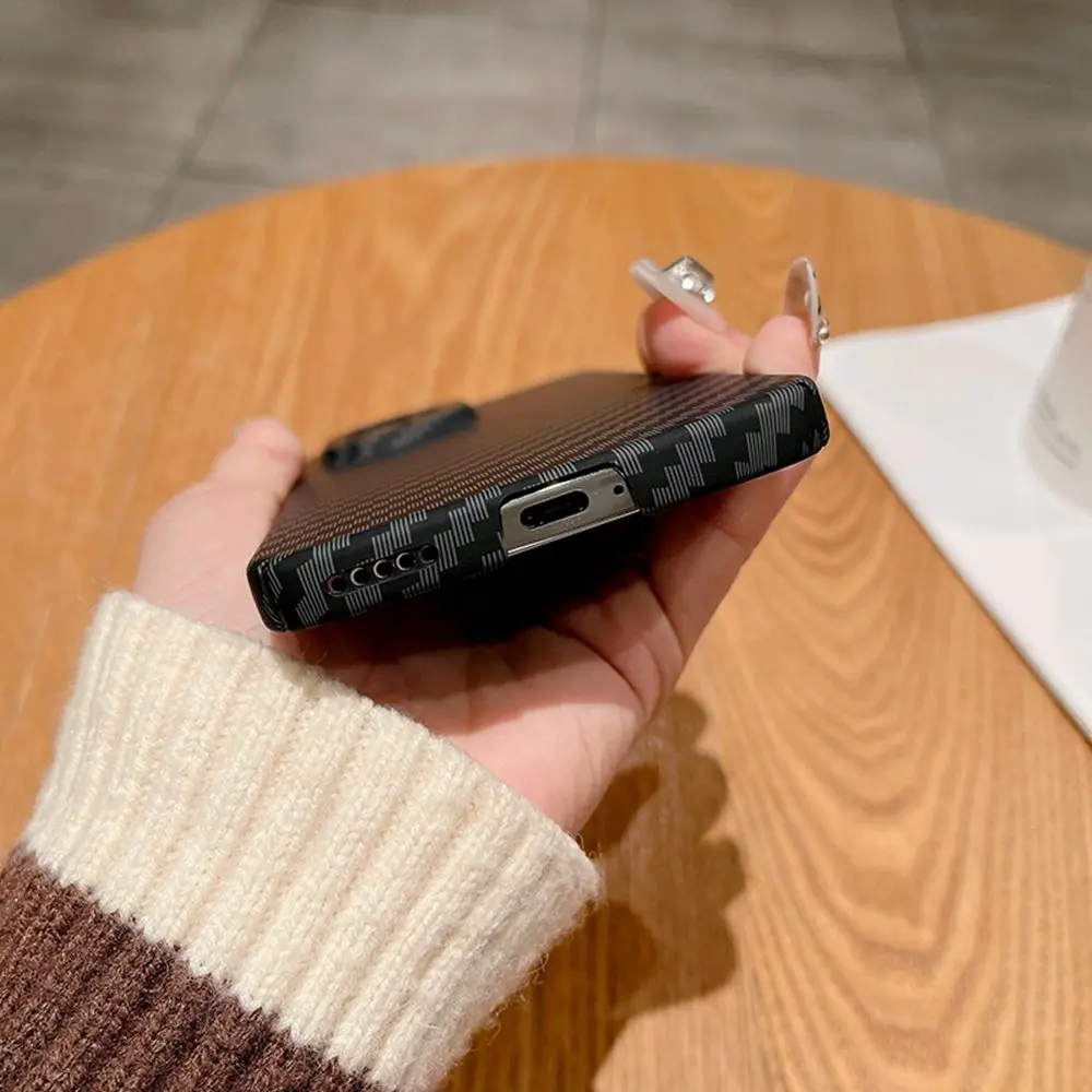 Carbon Fiber Grain Ultra-Thin Protective Phone Case