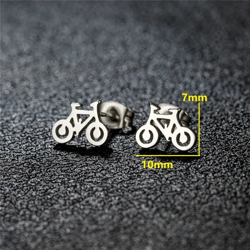 Sibilia Hojas Earrings オMDシャレなハンドクラフトピアス bone HEART straight stone earring silver925 オニキス 18G