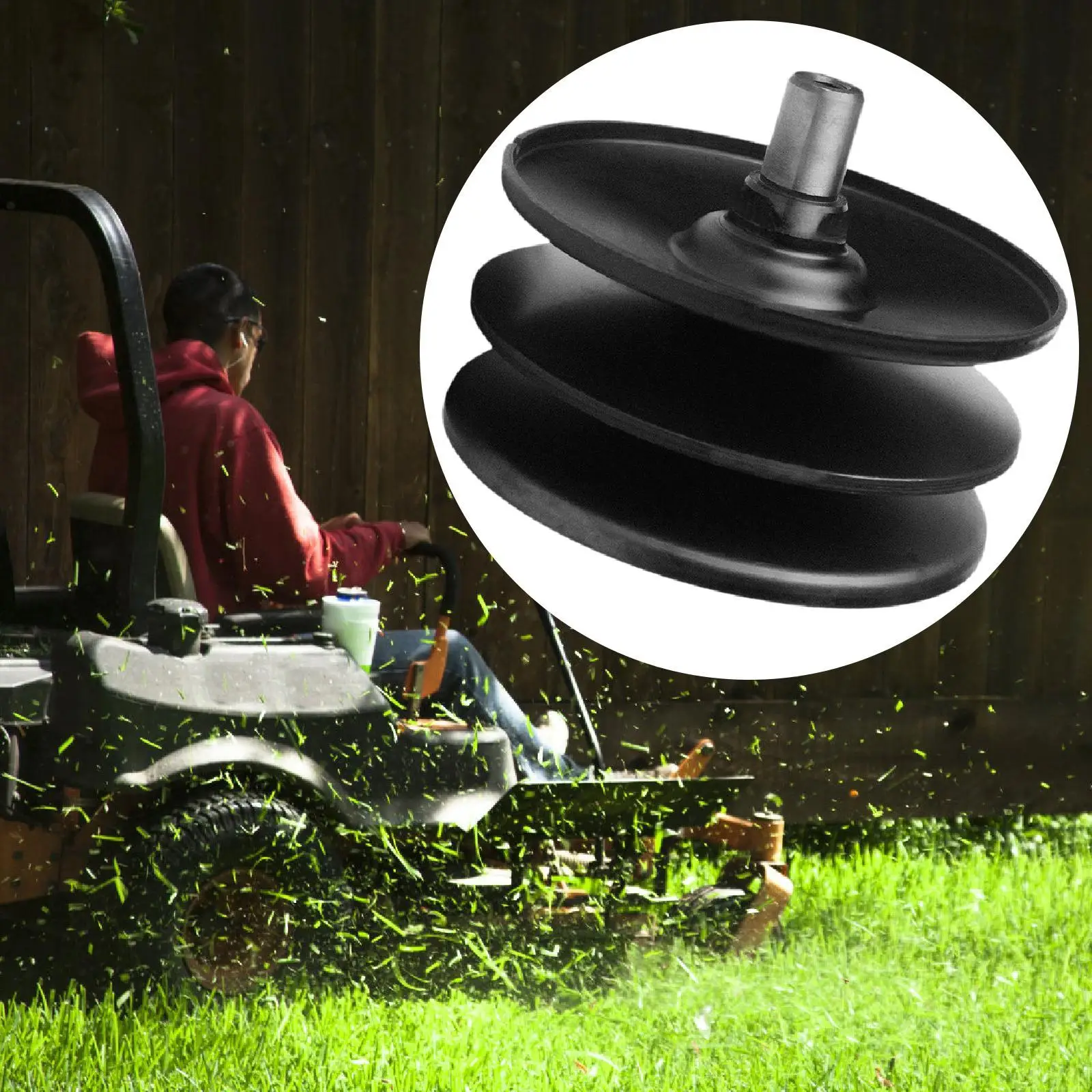 Pulley System Vkinman 656P05011 Variable Speed Pulley, Lawn Mower