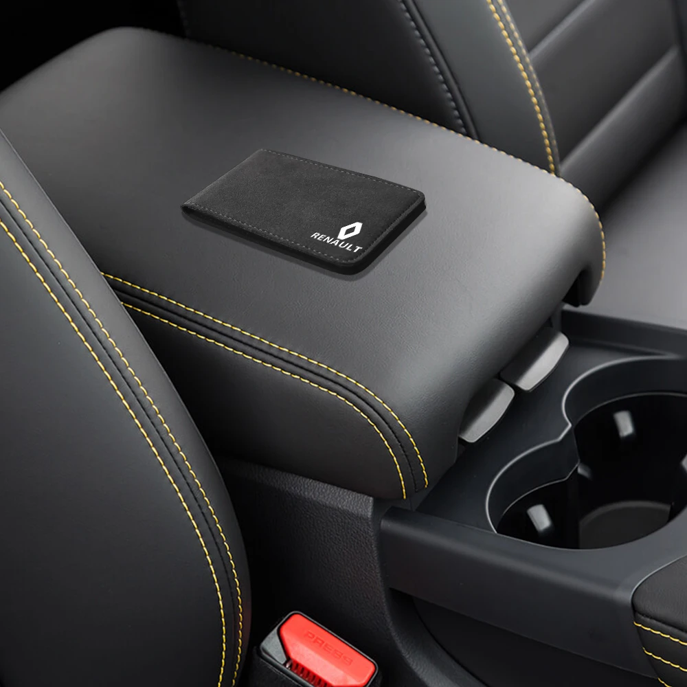 자동차 스타일링 로고 ID 카드 운전면허증 패키지 르노 탈리스만 클리오 4 메간 2 3 플루언스 캉구 캡처용 자동차 액세서리