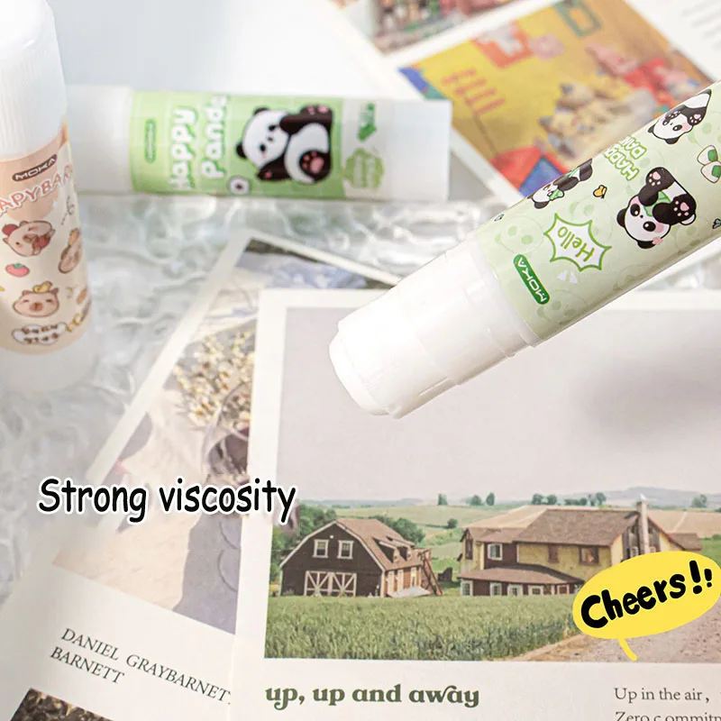 2 Pcs Capybara Solid Adhesive For Child  Office Supplies Kawaii Stationery Items School Supplies Useful Glue gun Tights 3